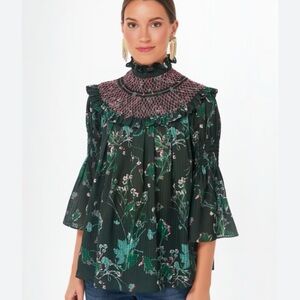 Tuckernuck Jaguar Garden Marion Blouse